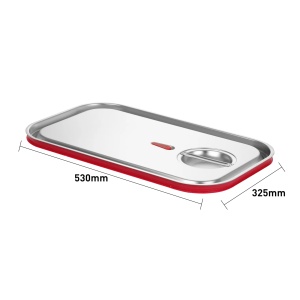 Capac HENDI Gastronorm GN11 530x325mm Etans Cu Ventil de Vacuum - Img 2