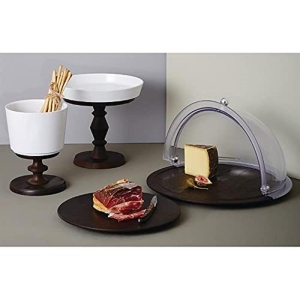 Capac transparent pentru farfurii APS GF155, 38 cm, alb - Img 3
