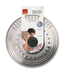 Capac universal Ibili Prisma 714231 inox 26-30 cm negru - Img 2