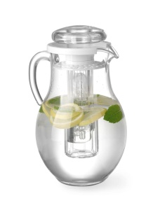 Carafa cu gheata HENDI Krug, 3L, din plastic transparent, model para - Img 2
