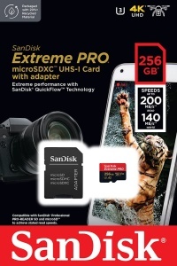 Card de memorie SanDisk Extreme PRO microSDXC 256 GB, UHS-I, 200 MBs - Img 5