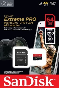 Card microSD SanDisk Extreme PRO 64 GB, viteza 200 MBs, UHS-I, Class 10 - Img 5