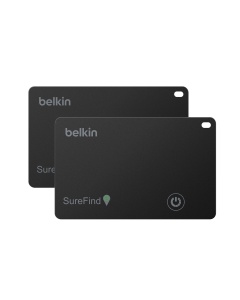 Card tracker Belkin SureFind, compatibil Apple si Google, 2 bucati
