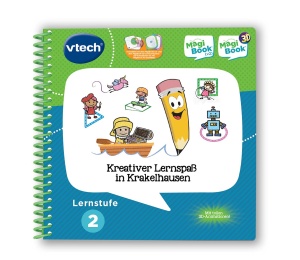 Carte de invatare interactiv VTech Lernstufe 2 - 4-6 ani, multicolor