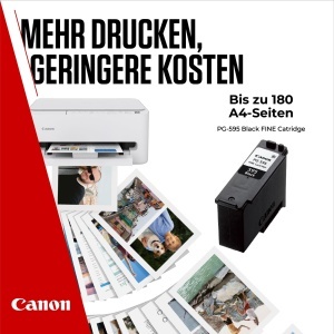 Cartus Cerneala Canon PG-595 Negru Original pentru PIXMA TS4150i, TS6550i, TS7550i - Img 5
