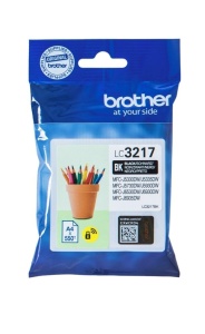 Cartus Cerneala Original Brother LC-3217BK, Negru, 550 Pagini