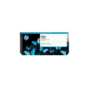 Cartus imprimanta HP 727, 300 ml, Original, Culoare Galbena