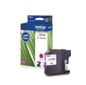 Cartus Original Brother LC-22EM Magenta, 1200 Pagini, Compatibil MFC-J5920DW