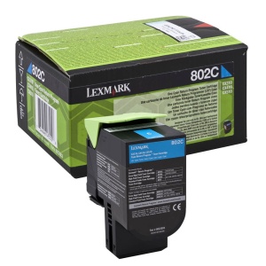 Cartus toner Lexmark 80C20C0, cyan, 8000 pagini