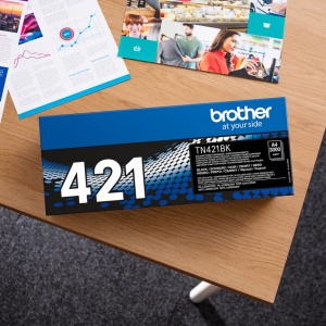 Cartus Toner Original Brother TN-421BK, Negru, 3000 pagini - Img 9