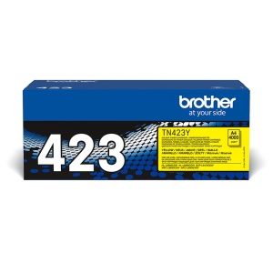 Cartus toner original Brother TN-423Y, jumbo, galben, 4000 pagini