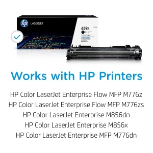 Cartus toner original HP 659A W2010A Negru Compatibil HP LaserJet - Img 2