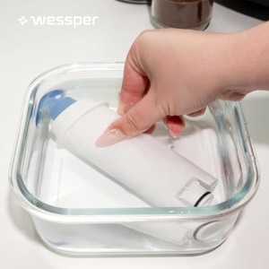 Cartuse de filtrare de apa Wessper pentru aparat de cafea complet automat, filtru de schimb pentru DeLonghi DLSC002, SER3017, ECAM, ESAM, ETAM, SECAM, Seria S, cartuse de filtru pentru aparate de cafea - pachet de 6 - Img 10
