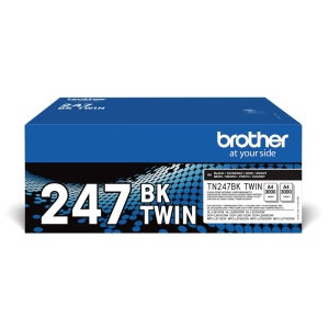 Cartuse Toner Brother TN-247BKTWIN, 2 bucati, negru, 6000 pagini