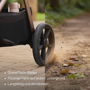 Carucior 2 in 1 Lionelo Carmine cu Cos de Purtat si Buggy, 0-4 Ani - Img 2