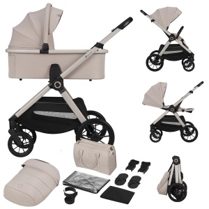 Carucior 2 in 1 Lionelo Layla cu Babywanne si Sportsitz, 0-4 ani, pana la 22 kg