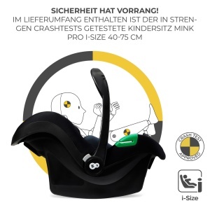 Carucior 3-in-1 Kinderkraft ESME, Capacitate 22 kg, Culoare Bej - Img 9