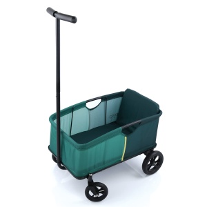 Carucior de mana hauck Eco Light pentru 1 copil de la 2 ani pana la 50 kg cu perna de scaun anvelope Eva Bara de tractiune detasabila cu arc manere an - Img 6