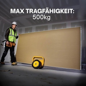 Carucior De Transport DeWALT DXWT-200, Capacitate 500kg, Roti Pannensichere - Img 6