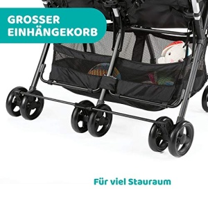 Carucior gemeni Chicco OHlala Twin ultra-usor pliabil protectie UV UPF 50 - Img 10