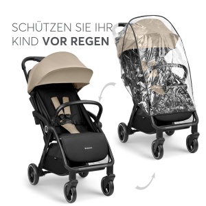 Carucior KikkaBoo CIELA Beige Pliere Automata Usor 71 kg Pentru Copii pana la 22 kg - Img 9
