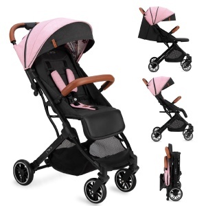Carucior MoMi ESTELLE, pliabil, 7.5kg, pentru copii pana la 15kg - Img 1