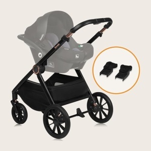 Carucior multifunctional Lionelo Layla 2 in 1 0-48 luni roti PU pivotante suspensie completa - Img 10