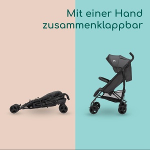 Carucior pentru copii Bebeconfort Dusk, 0-4 ani, usor (7.9 kg), compact, gri mineral - Img 6