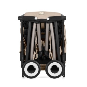 Carucior pentru copii CYBEX Gold LIBELLE, ultracompact, 6 kg, Almond Beige - Img 4