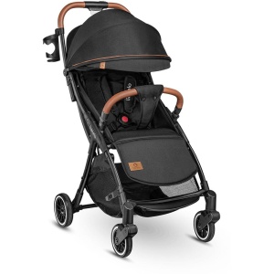 Carucior pentru copii Lionelo Julie One pana la 22 kg spatar si suport picioare reglabile pliere compacta accesorii incluse - Img 4