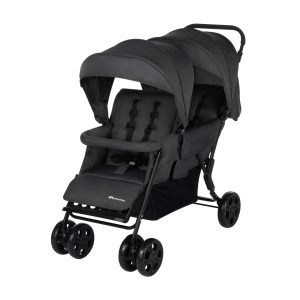 Carucior Tandem Bebeconfort Teamy, 0-22 kg, Compact, Mineral Graphite