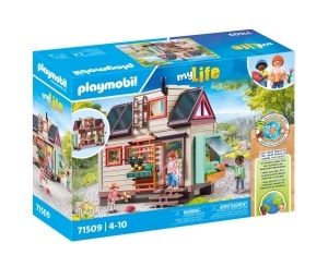 Casa de Joaca PLAYMOBIL myLife 71509, cu Gradina, pentru Copii de la 4 Ani - Img 2