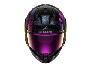 Casca integrala SHARK D-SKWAL 3 MAYFER, Negru violet, Marime S - Img 3