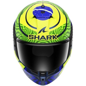Casca Integrala SHARK SKWAL CUP, Culoare Albastru Verde Galben, Marime XL - Img 2