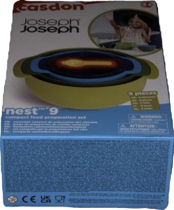 Casdon Joseph Joseph Cuib | Set de ustensile de bucatarie de jucarie colorate pentru copii de la 3 ani si mai mari | Include 9 ustensile de dimensiuni diferite! - Img 14