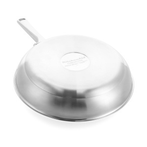 Caserola din inox KitchenAid 26 cm, 3,6 L, cu capac din sticla - Img 6