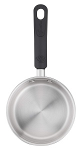 Caserola din otel inoxidabil Lagostina Pratica 14 cm cu maner din silicon, pentru inductie si cuptor - Img 2