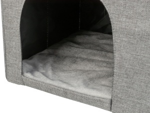 Caserola pentru pisici TRIXIE Kimy, 72 x 40 x 40 cm, culoare gri deschis - Img 4