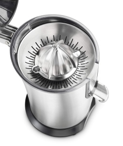 Caso Juicer CP 330 Pro, rezultatul testului: foarte bun, storcator electric de citrice cu con universal din otel inoxidabil, 160 wati, fara BPA, piese individuale poate fi spalat in masina de spalat vase - Img 6