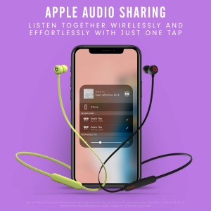 Casti audio Beats Flex Apple W1, Bluetooth, 12 ore autonomie, galbene - Img 8