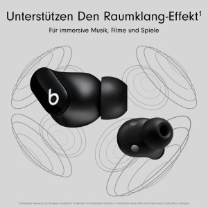 Casti audio Beats Studio Buds, Bluetooth, Noise-Cancelling, Negru - Img 2