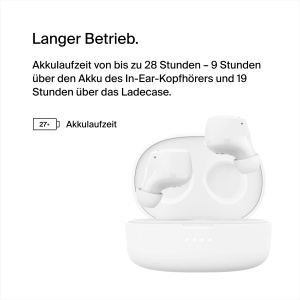 Casti audio Belkin SoundForm Bolt, wireless, 28 ore autonomie, IPX4 - Img 2