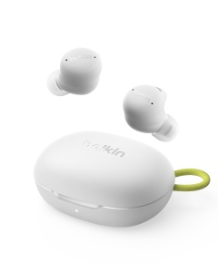 Casti audio Belkin SoundForm Isolate ANC, Bluetooth, Gri