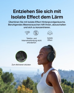 Casti audio Belkin SoundForm Isolate, Noise Cancelling, 60 ore autonomie, negru - Img 4