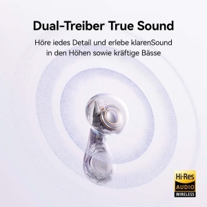 Casti audio HUAWEI FreeBuds 6, Dual-Treiber, ANC deschis, 36 ore autonomie, Negru - Img 4