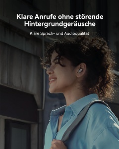 Casti audio HUAWEI FreeBuds Neo, 40 ore autonomie, IP55, argintii - Img 5