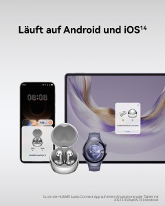 Casti audio HUAWEI FreeClip 2 S, Wireless, 5.1 g, Argintii - Img 7