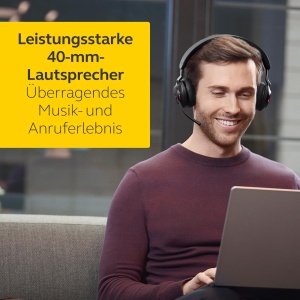 Casti audio Jabra Evolve2 65 Noise Cancelling, Bluetooth, Negru - Img 7