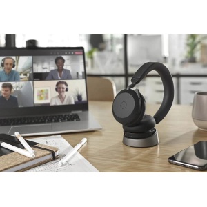 Casti audio Jabra Evolve2 75, wireless, cu 8 microfoane, ANC - Img 10