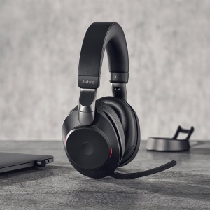 Casti audio Jabra Evolve2 85, wireless, cu ANC, negru, 37 ore autonomie - Img 9